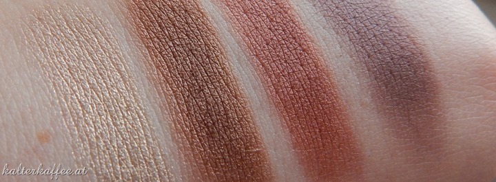 Isadora Coffee & Poetry LE Eyeshadow Swatches