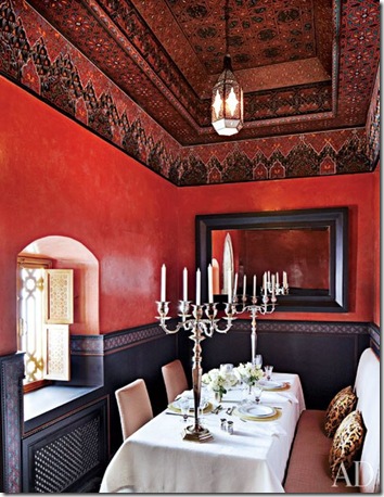 Dining room Morocco