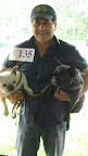 Uncle Carlos, thanks for taking us to the dog show.  It wasn't exactly Westminster, but what the heck!  We won, anyway!