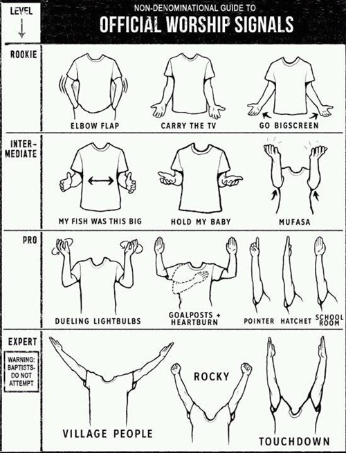 official worship signals