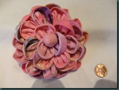 Camellia brooch - 4 inch size Camellia brooch - 4 inch size