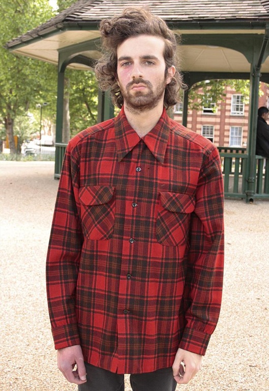 Vintage Pendleton Check Wool Shirt, £35, Sam Greenberg Vintage