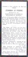 Monde-Le Febvre, Joanna 09-01-1935 Bidprentje .jpg