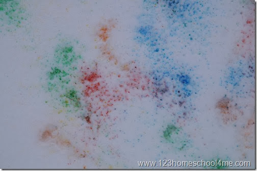 Vibrant Snow Painting Kids Activity Vibrant Snow Painting Kids Activity