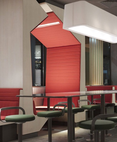 mcdonalds interior design restaurant