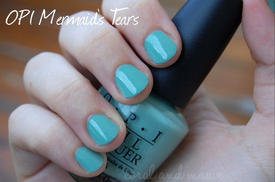OPI Mermaid's Tears Swatch