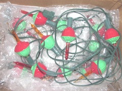 Bubble Christmas lights from Allen1