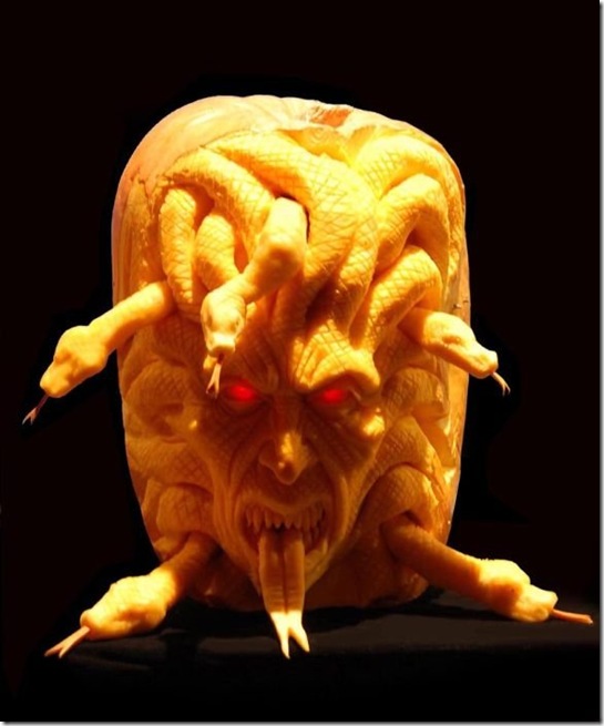 awesome pumpkin carving 11