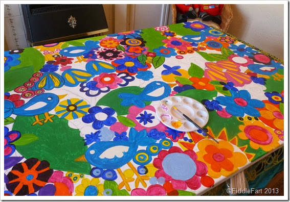 flower painting. acrylic paint. vibrant flower painting flower painting. acrylic paint. vibrant flower painting