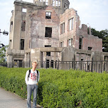 atomic bomb dome in hiroshima in Hiroshima, Japan 