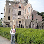 atomic bomb dome in hiroshima in Hiroshima, Hirosima (Hiroshima), Japan