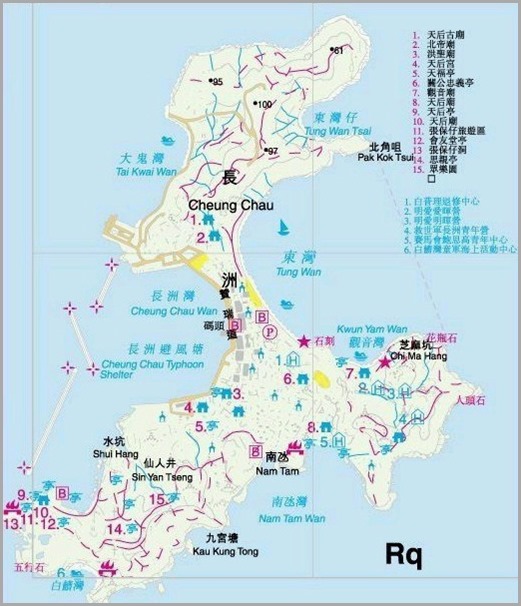 長洲地圖