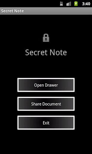 NFC 시크릿 노트 NFC Secret Note