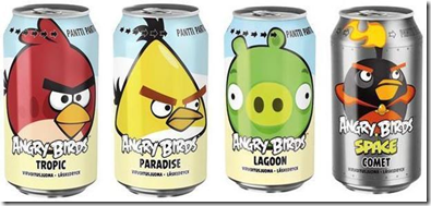 Angry Birds ataca Coca Cola