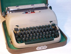 portable typewriter portable typewriter