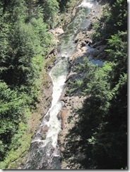 8.8.11 VT Quechee Gorge narrowing of the gorge 8.8.11 VT Quechee Gorge narrowing of the gorge