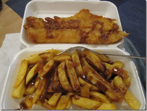 Fish and Chips, British Style