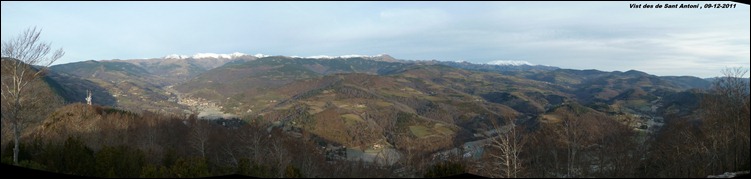  Vista  des de Sant Antoni de Camprodon