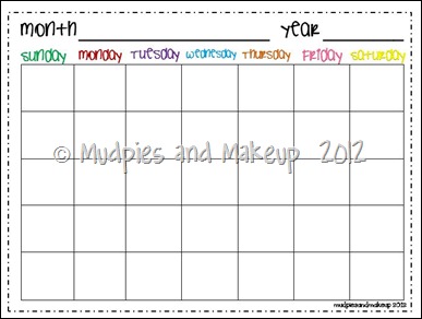 Calender Months Calender Months