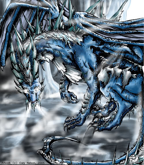 Ice Dragon Snake, Dragons