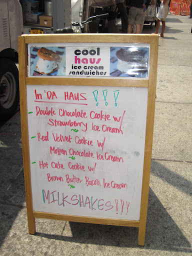 Coolhaus also offers different speciality ice cream sandwiches every day. Coolhaus also offers different speciality ice cream sandwiches every day.