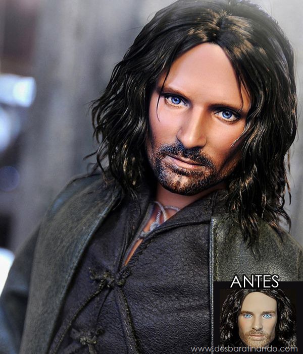 aragorn-noel-cruz-maquiagem-action-figure-desbaratinando