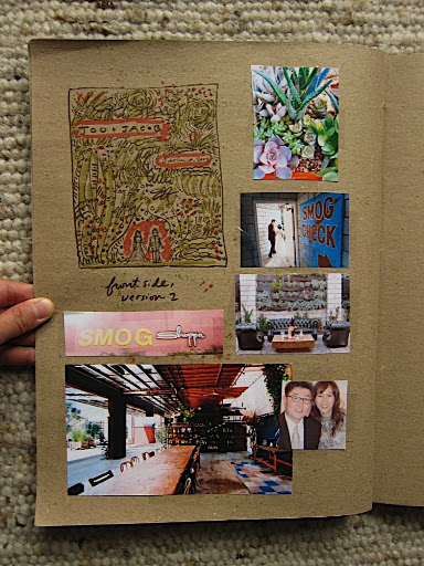 More of Erin's sketchbook, with more location shots and a photo of the couple. More of Erin's sketchbook, with more location shots and a photo of the couple.