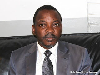 Mukebayi Nkoso, journaliste. Radio Okapi/ Ph: John Bompengo