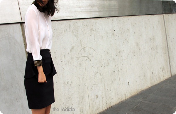 Target Back To Work - Studded Collar Shirt - Tokyo Doll, Peplum Skirt - Hot Options (2) Target Back To Work - Studded Collar Shirt - Tokyo Doll, Peplum Skirt - Hot Options (2)
