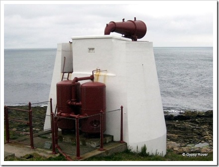 Fraserburgh fog horn in service from 1903 until 1987. Had a range of 12 miles.
