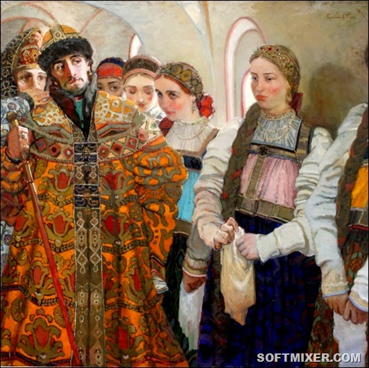 Выбор-невесты-художник-Голубечкова-Светлана-Петровна Выбор-невесты-художник-Голубечкова-Светлана-Петровна