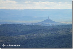 estátua de Santa Rita de Cássia em Santa Cruz