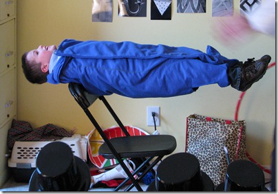 Steve-O Magic Show levitation