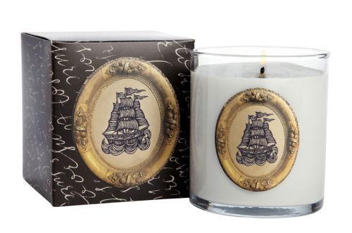 Smells like: cedar wood, vetiver and geranium. Patch NYC Ship Candle, $37, patchnyc.com. Smells like: cedar wood, vetiver and geranium. Patch NYC Ship Candle, $37, patchnyc.com.