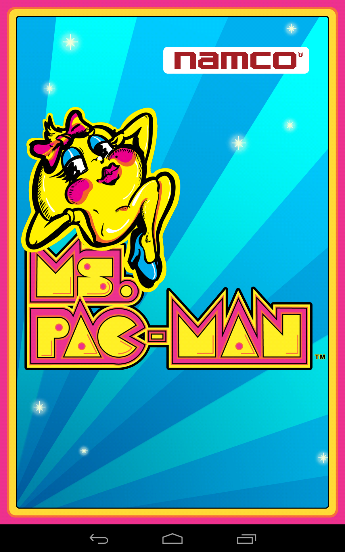 Android application Ms. PAC-MAN by Namco screenshort