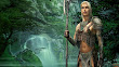 Warrior Near The Waterfall