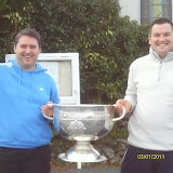 Patrick Andrews and Colin O Sullivan with Mr Sam Maguire