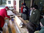 Learning to use a woodworker's plane