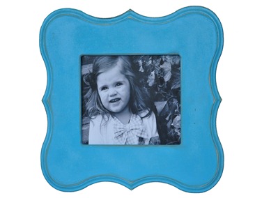 Blue Scallop Frame