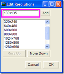Fast Image Resizer Edit Resolutions