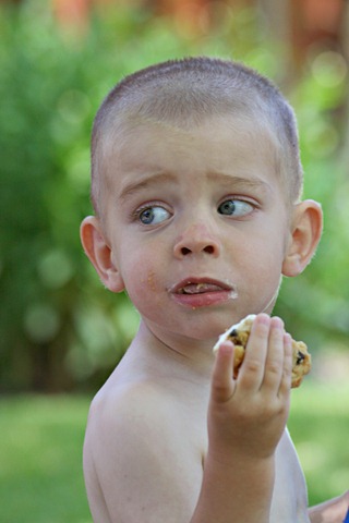 Wes with Ice Cream