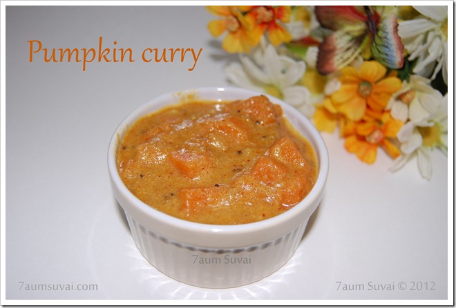 Pumpkin curry