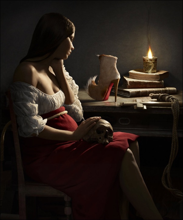 Peter Lippman, Campagne"chaussures Louboutin"