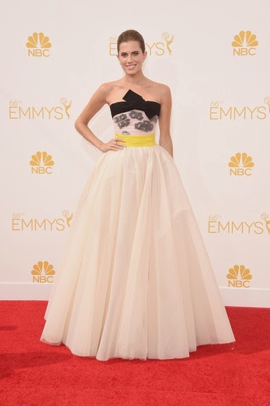 Allison Williams attends the 66th Annual Primetime Emmy Awards Allison Williams attends the 66th Annual Primetime Emmy Awards