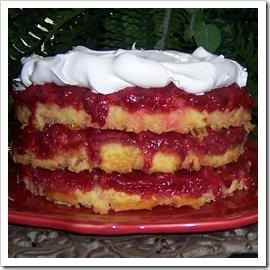 strawberry upsidedown cake2 strawberry upsidedown cake2