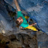 Austria. Styria. Ennstal. First Ascent: Flo Murnig in Merikah 8c/8c+ © Claudia Ziegler