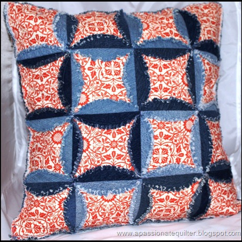 OLFA cutters cut through denim with ease - Make a denim quilt - QUILTsocial