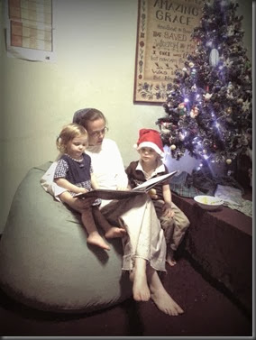 Jonathan T. and Christmas reading