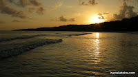Pantai Bira sunset.