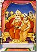 King Janaka with wife